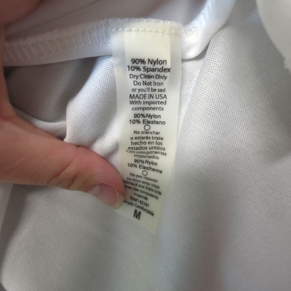 Elegant Polka Dot Skirt in Olive and White - Picture 2 of 3